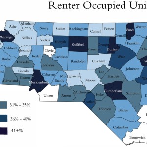 Renter Occupied Units Map